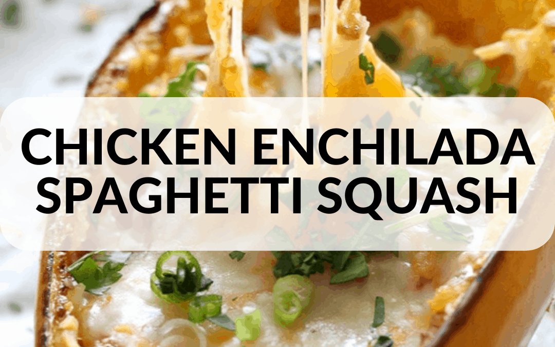 Chicken Enchilada Spaghetti Squash