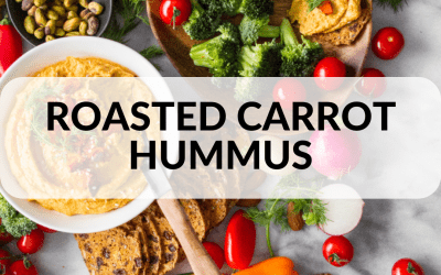 Roasted Carrot and Dill Hummus