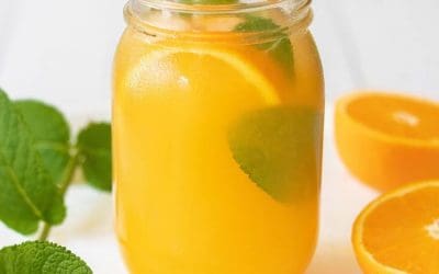 Summer Lemonade with Orange & Mint